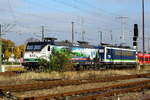 Am 14.10.2017 waren die  155 048-6  und die 145 023-6     in Stendal abgestellt.
