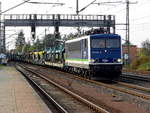 Am 17.10.2017 kam die  155 045-9 von der IntEgro (Press) aus Richtung Braunschweig nach Niederndodeleben und fuhr weiter in Richtung Magdeburg .