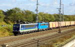 Am 22.10.2017 fuhren die 155 048-6 und die 140 050-3  von Stendal   nach Borstel.