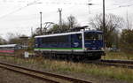Am 31.10.2017 Rangierfahrt von der  155 048-6 von der IntEgro (Press) in Stendal .