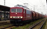 Am 10.11.2017 kam die 155 016-9 von der CLR-Cargo Logistik Rail-Service , aus Richtung Magdeburg nach Stendal und fuhr weiter in Richtung Wittenberge .