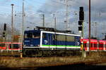 Am 19.11.2017 war die 155 048-6 von der IntEgro (Press) in Stendal abgestellt.