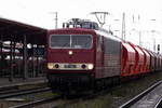 Am 24.11.2017 fuhr die 155 016-9 von der CLR-Cargo Logistik Rail-Service ,  von Zielitz  nach Stendal und   weiter nach  Wismar .